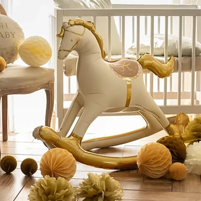 Globo Foil standing "Caballito Mecedor"