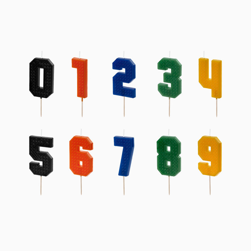 Vela Número 0 "Lego"