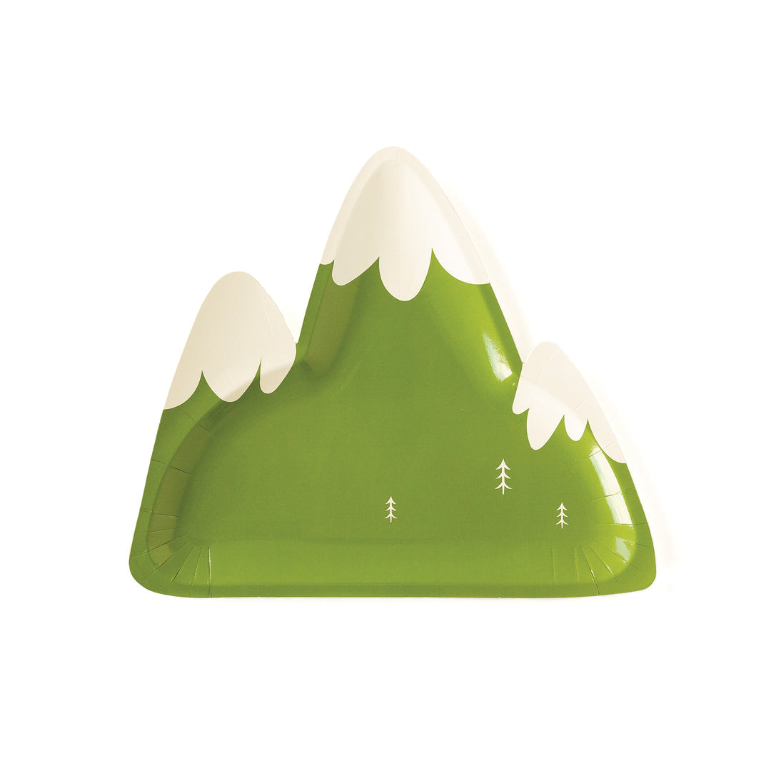 Platos "Montaña" Aventura en el bosque, 8 Uds