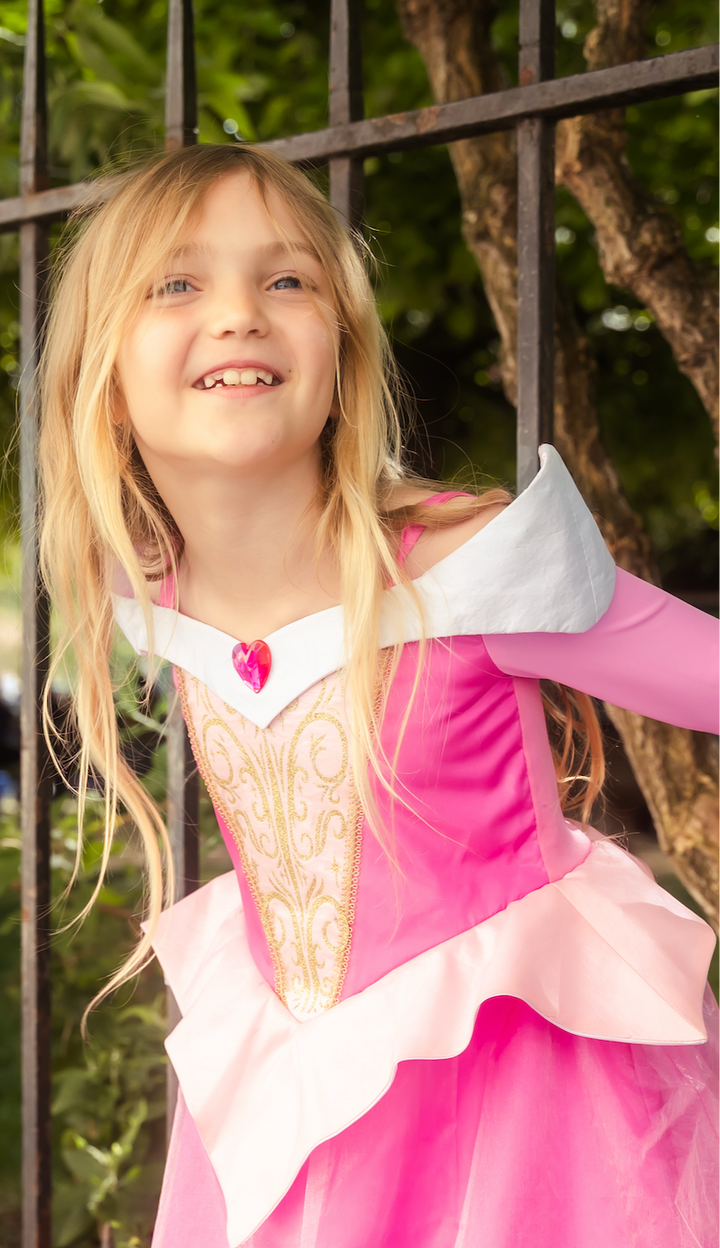 Vestido de Princesa Bella Durmiente