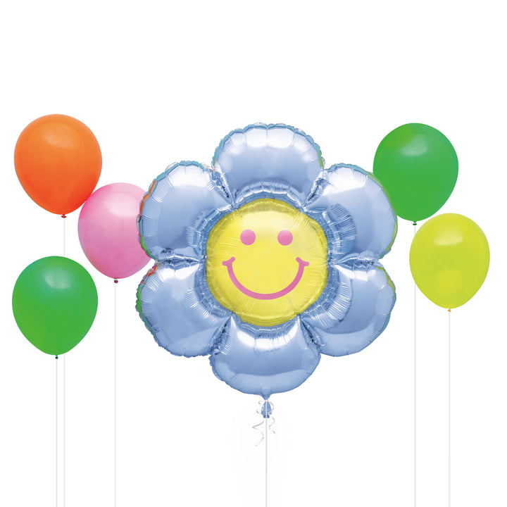 Globo Foil "Daisy Groovy", 6 uds