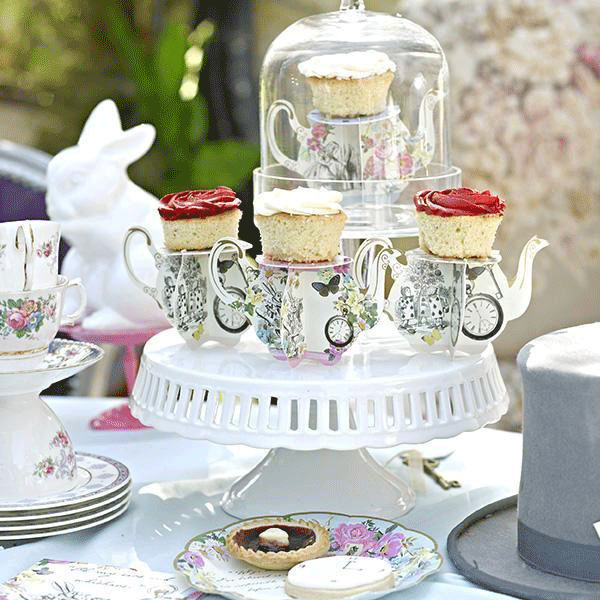 Mini Stands Tazas de Té 6 Uds