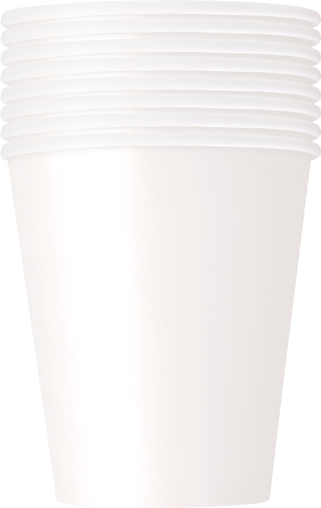 Vaso Blanco Basic, 8 Uds