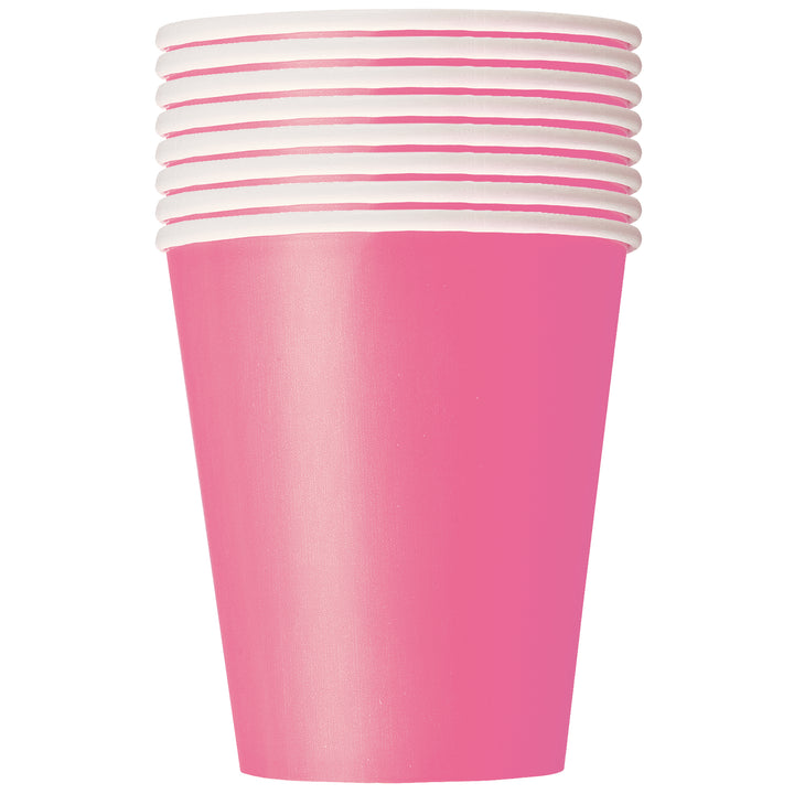 Vaso Rosa Basic, 8 Uds