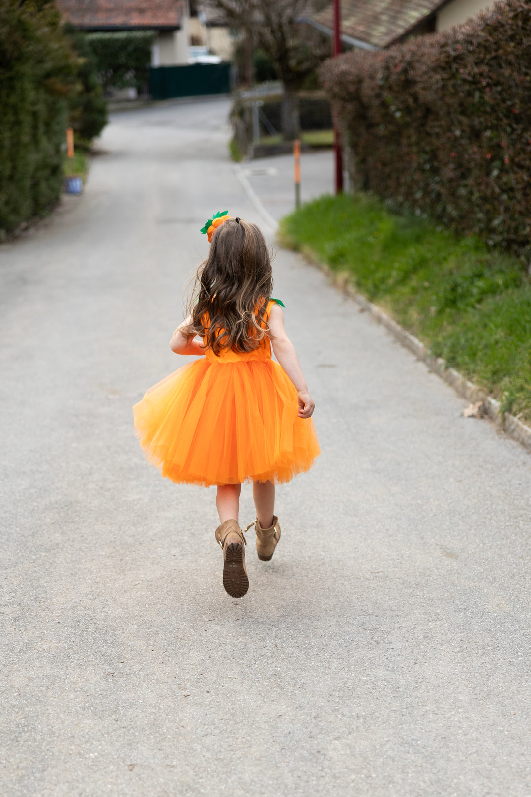 Vestido de Princesa de Calabaza