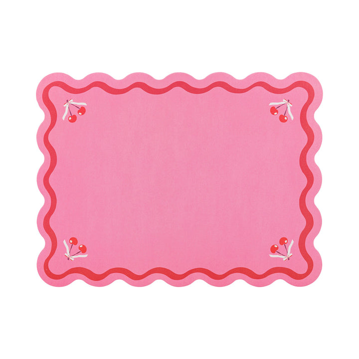 Mantel Individual de Cerezas 12 Uds