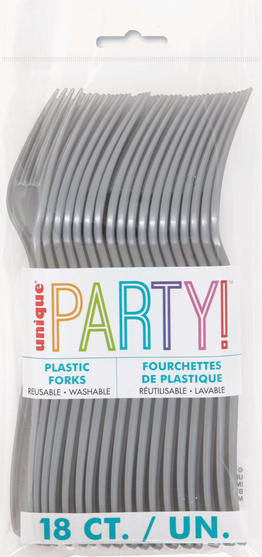 Cubiertos Plateados Basic, 18 Uds