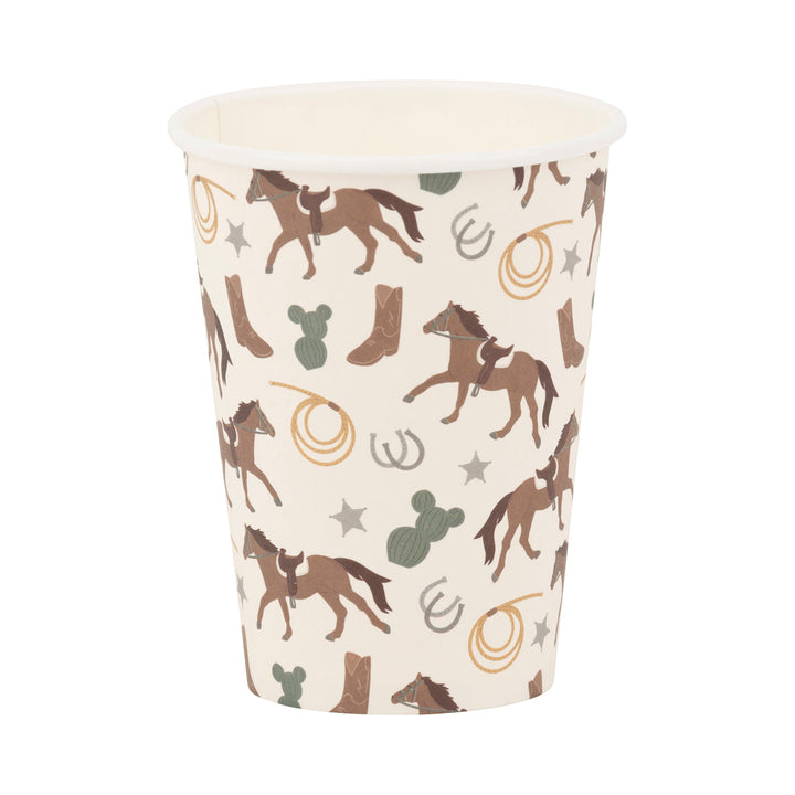 Vasos "Cowboy" 12 Oz, 8 Ud