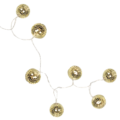 Guirnalda de Luces Bolas de Disco 5.2”