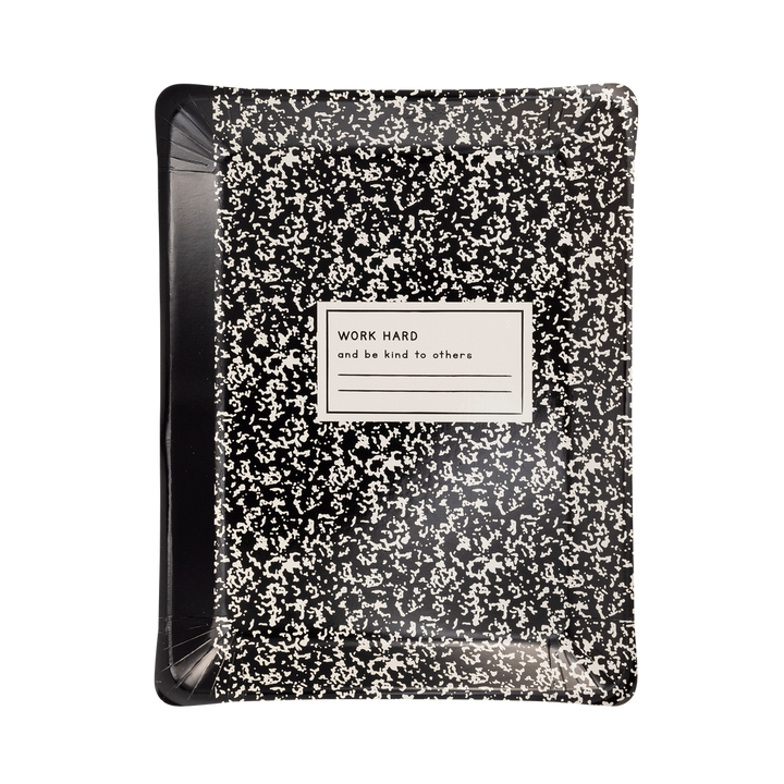 Platos "Cuaderno" 8 Uds