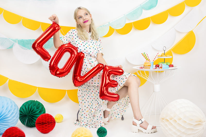 Globo Foil Rojo LOVE