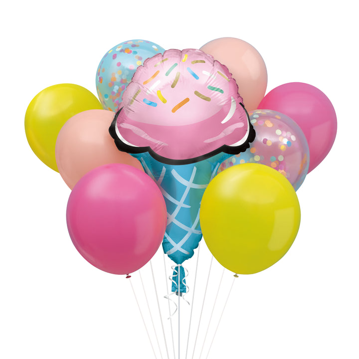 Kit Globo Foil "Helados", 9 Uds