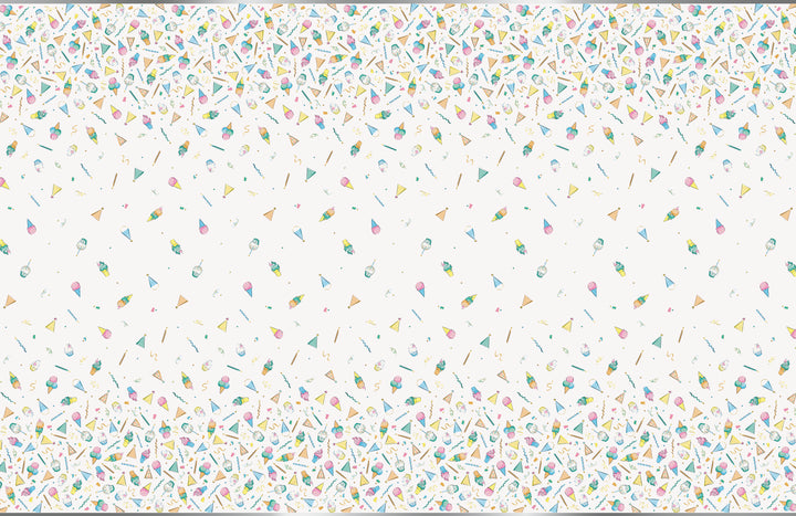Mantel Rectangular "Helado Arcoíris"