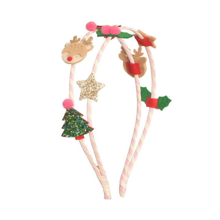 Diadema Doble Navidad Festiva