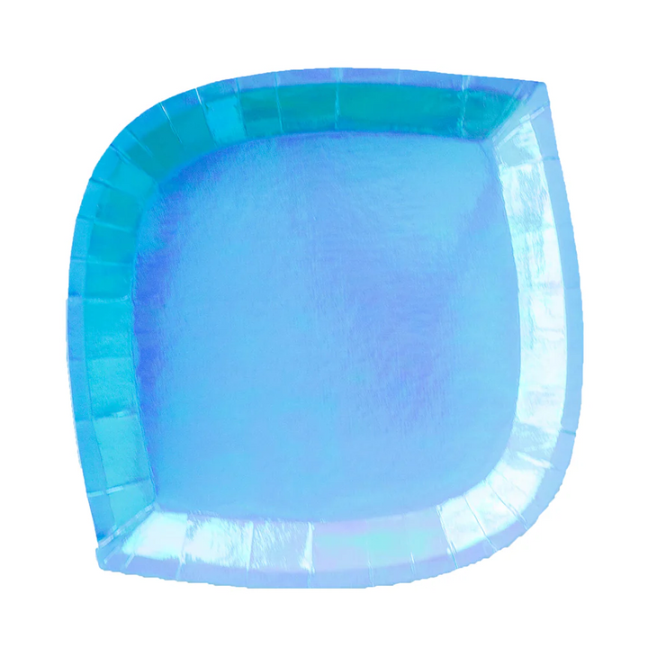 Plato Ovalado Bubble Mint, 8 Uds