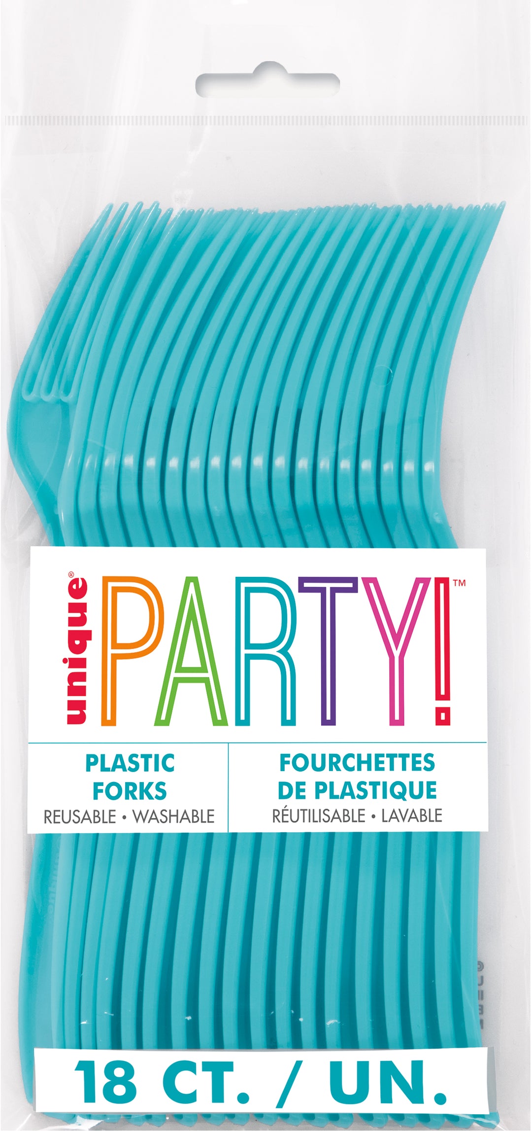 Cubiertos Azul Aqua Basic, 18 Uds