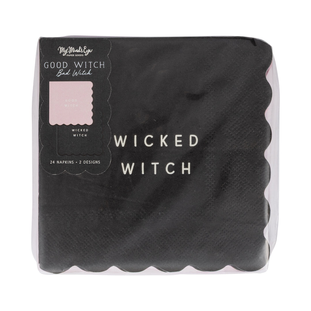 Servilleta cóctel "Wicked Witch""Good Witch" 24 Uds