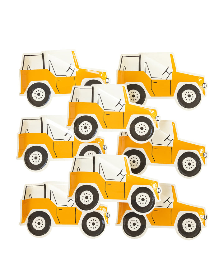 Platos "Carro Safari" 8 Uds