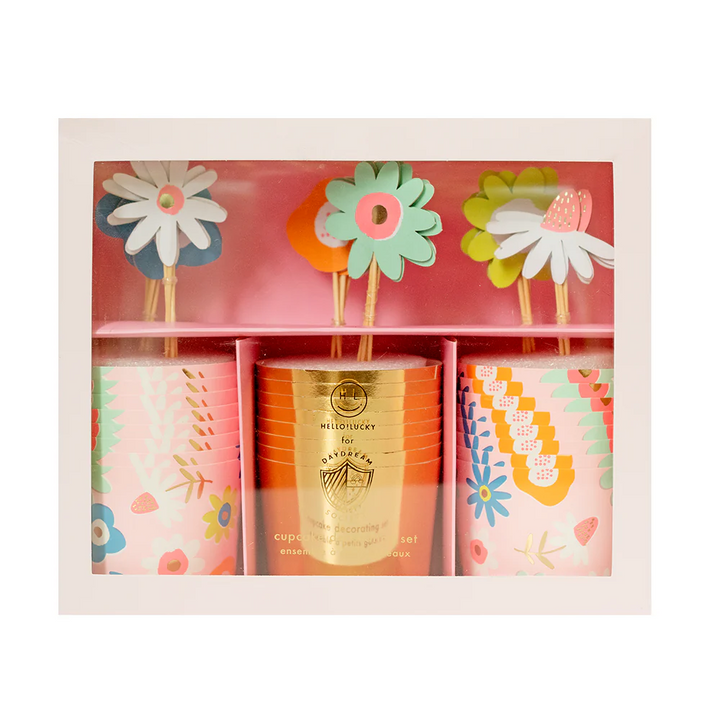 Kit Cupcake Flora