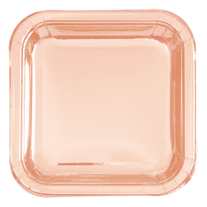Plato Metalizado Basic, 8 Uds