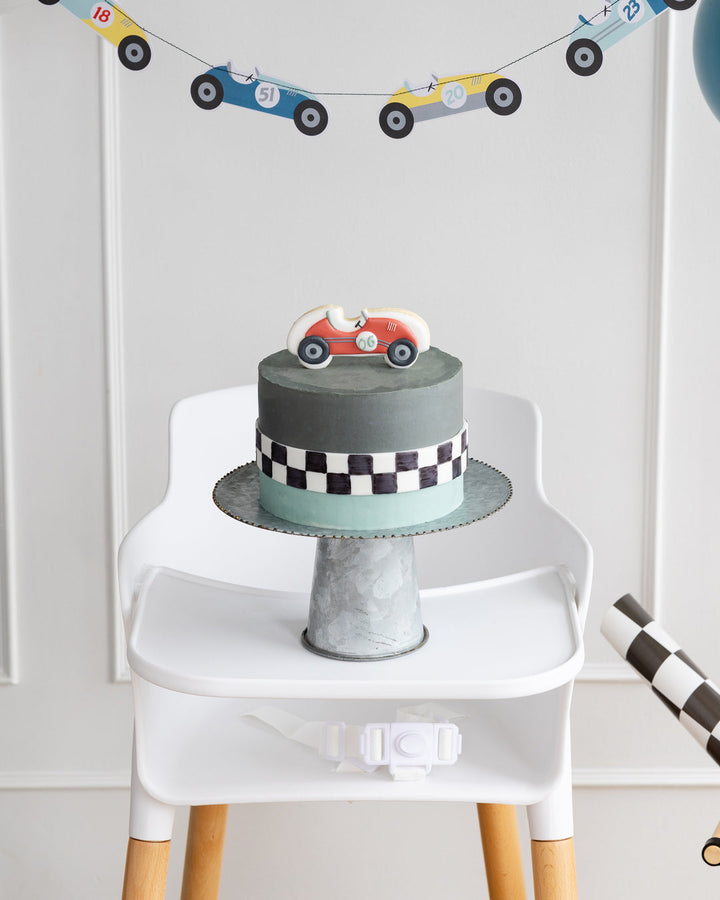 Guirnalda "Happy Birthday" Carrera de autos