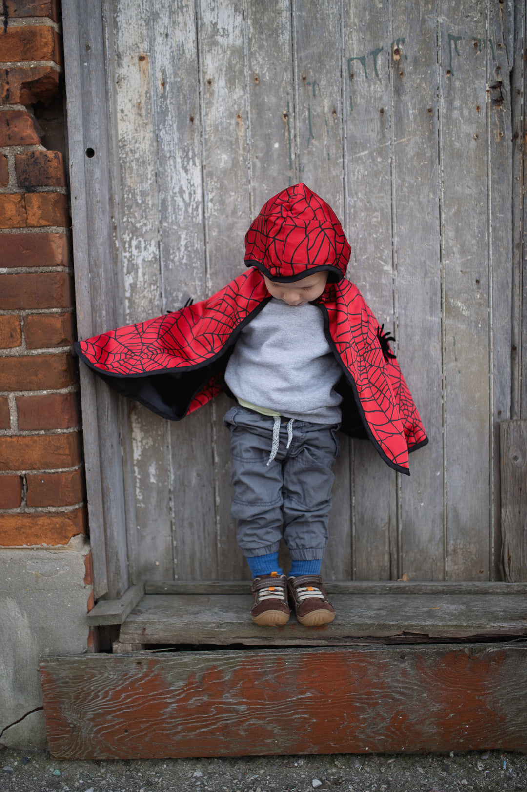 Capa Reversible Spider Bat
