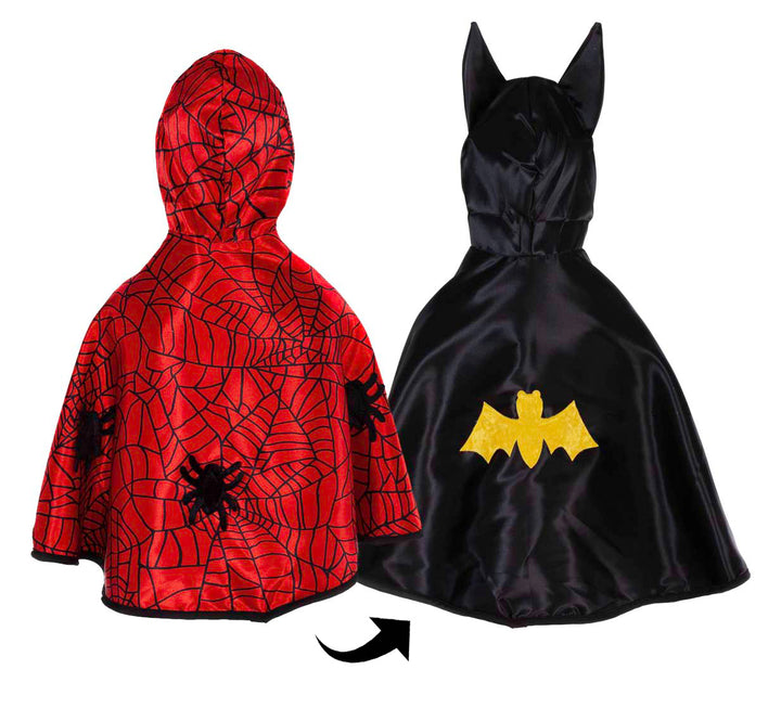 Capa Reversible Spider Bat