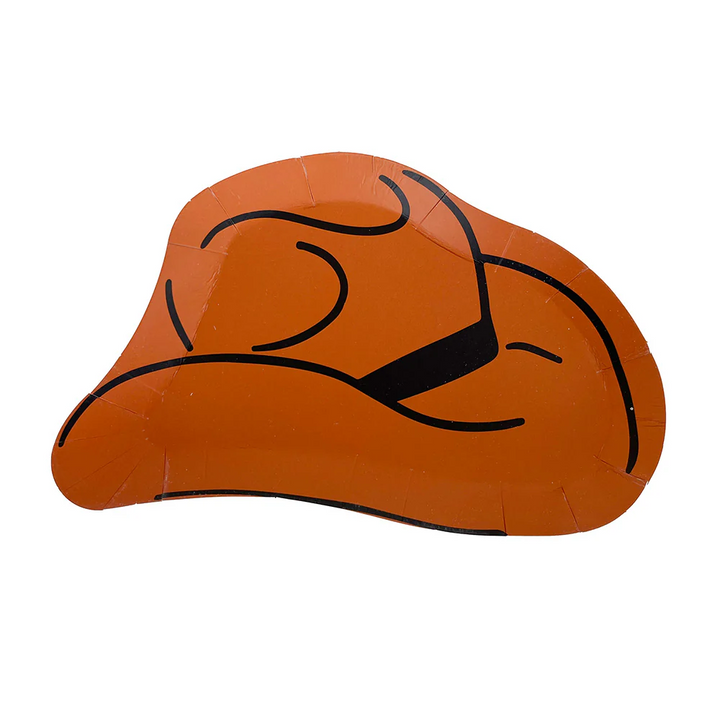 Plato Sombrero Cowboy, 8 Uds