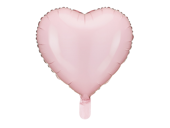Globo Foil 48 cm Corazón Rosa Pastel Frase Personalizado