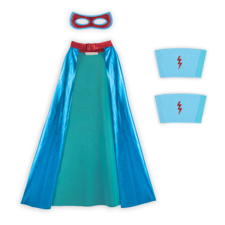 Set Superhéroe Azul