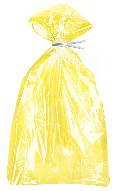 Bolsa Celofán Amarillo, 30 Uds
