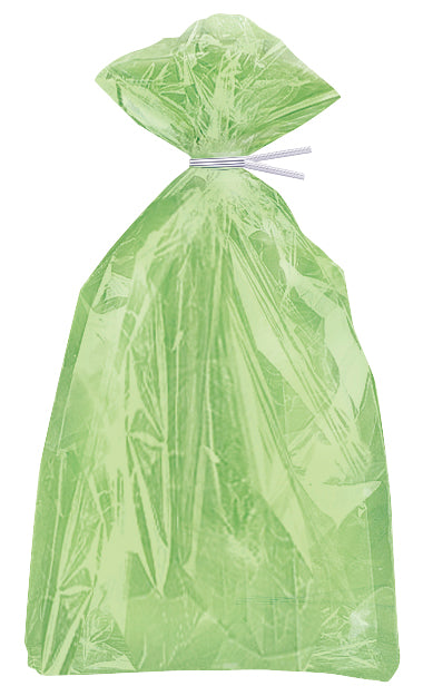Bolsa Celofán Verde Lima, 30 Uds