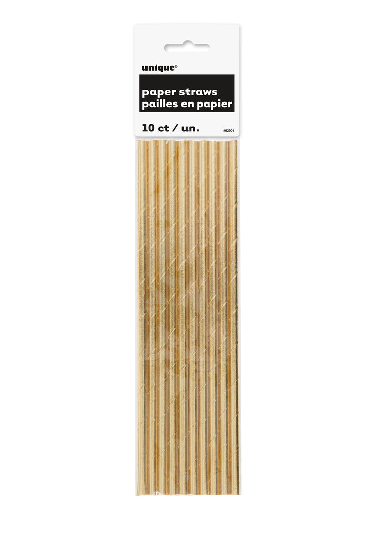 Pajillas Doradas, 10 Uds
