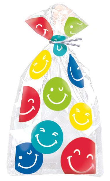 Bolsa Celofán Carita Feliz, 30 Uds