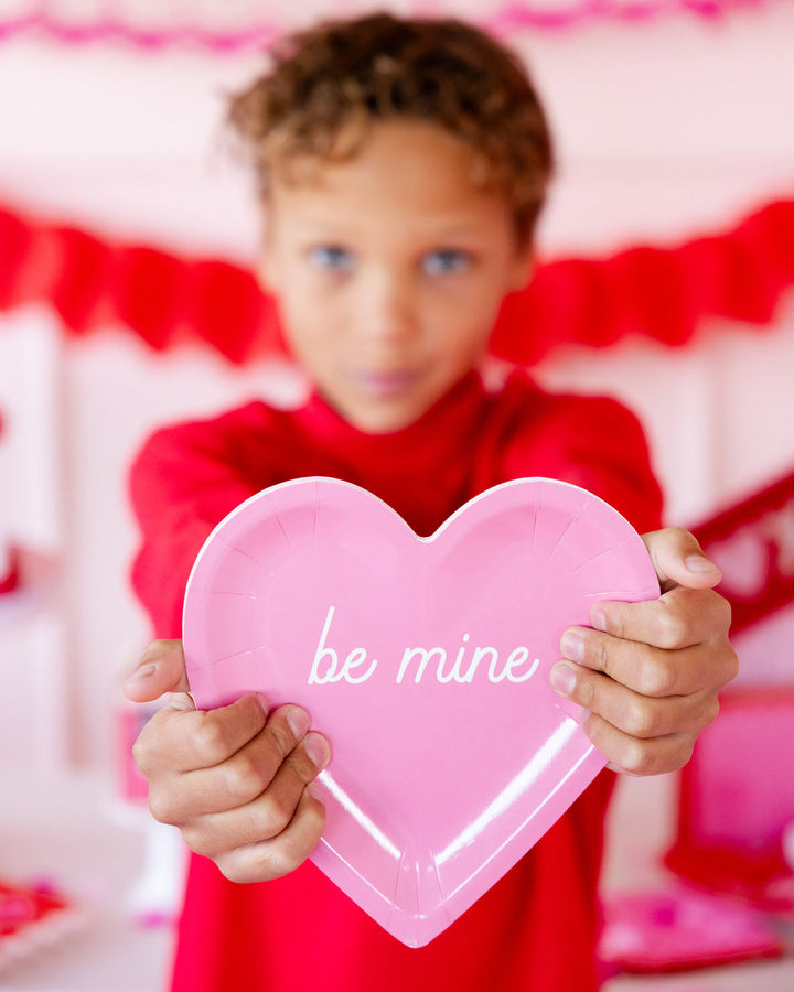 Plato Postre Forma de Corazón