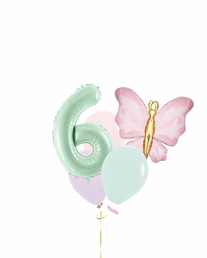 Bouquet globos Mariposa
