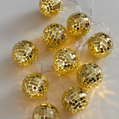 Guirnalda de Luces Bolas de Disco 5.2”