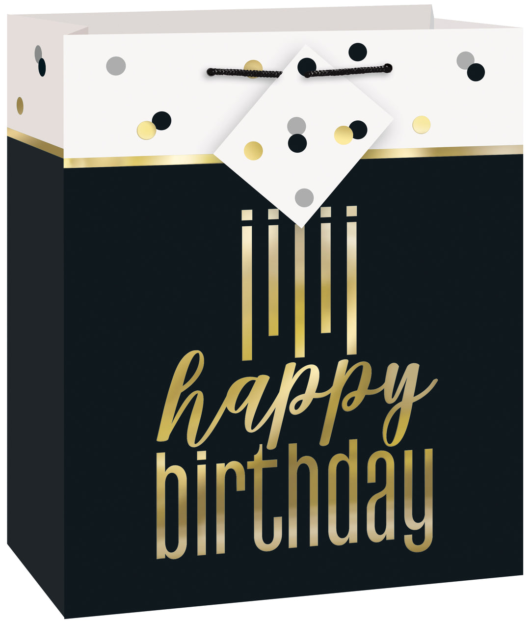 Bolsa de Regalo Velas "Happy Birthday"