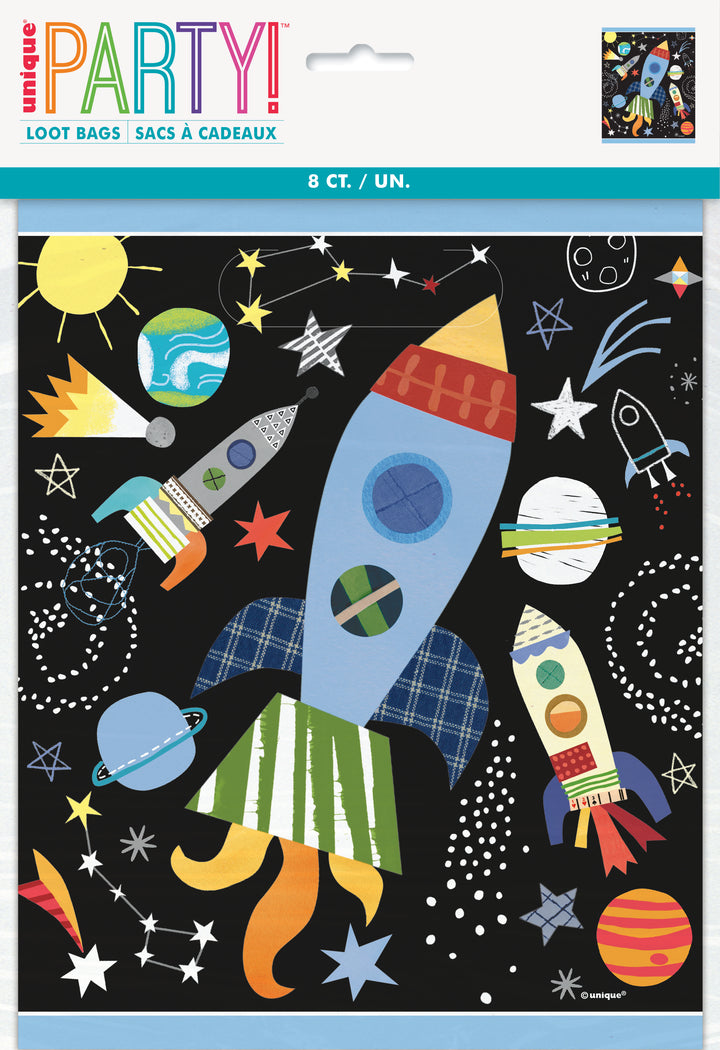 Bolsas de Plástico "Space", 8 Uds