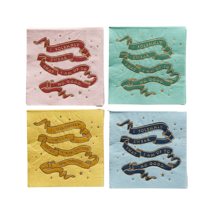 Servilleta coctel Hogwarts House Pride, 24 Uds