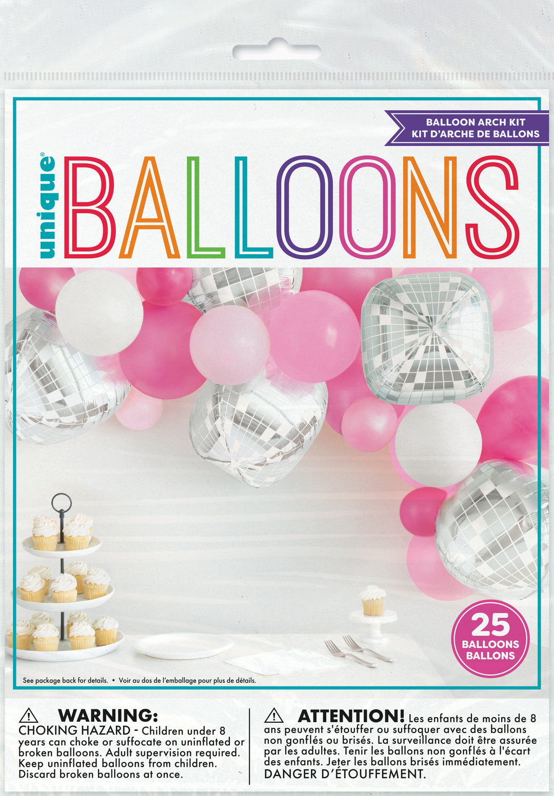 Kit Guirnalda de Globos "Summer Disco Party", 25 Uds