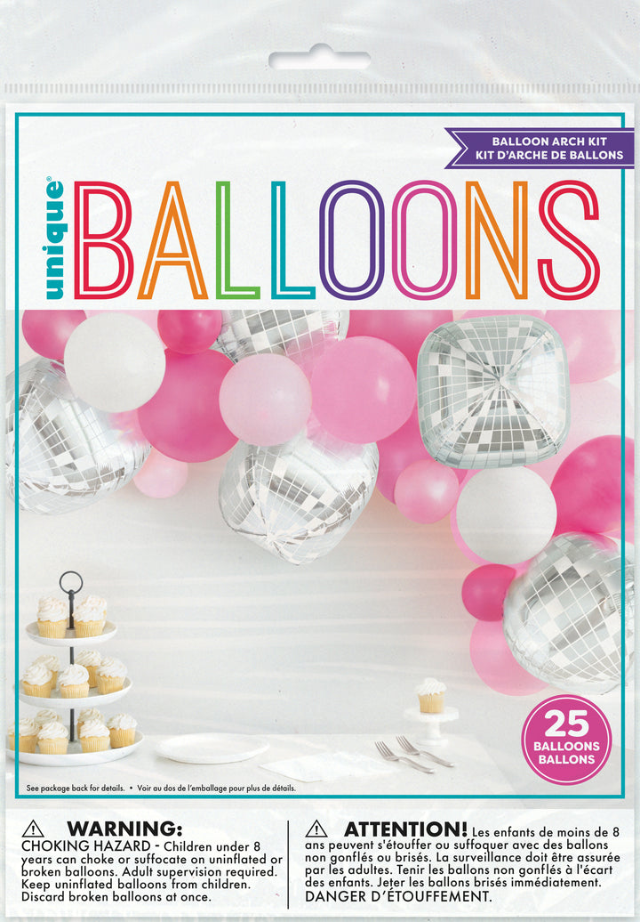 Kit Guirnalda de Globos "Summer Disco Party", 25 Uds