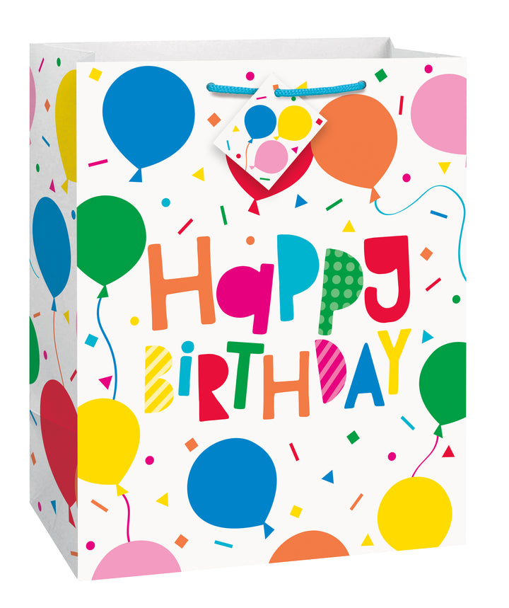 Bolsa de regalo "Happy Birthday"