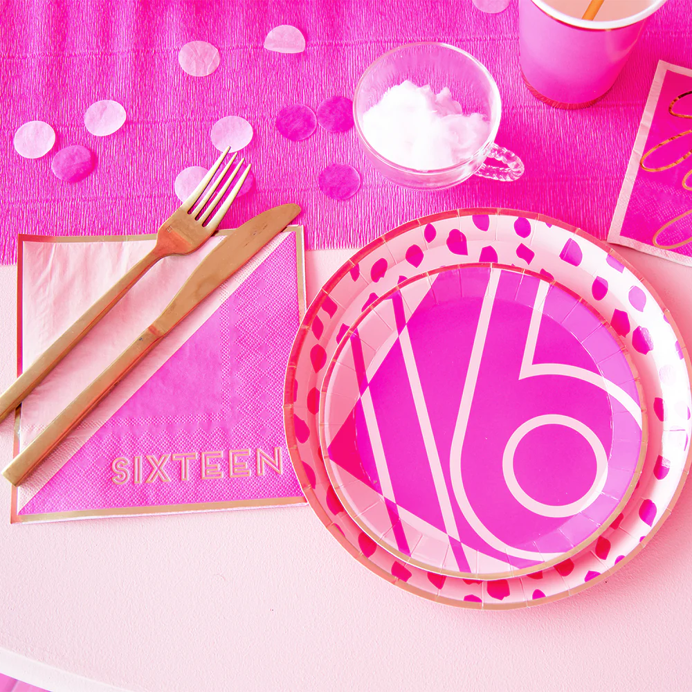 Servilleta “Sweet Sixteen”, 16 Uds