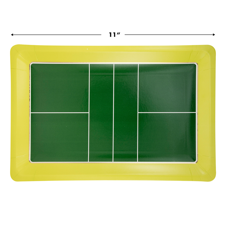 Plato Azafate "Cancha de pádel" 8 Uds