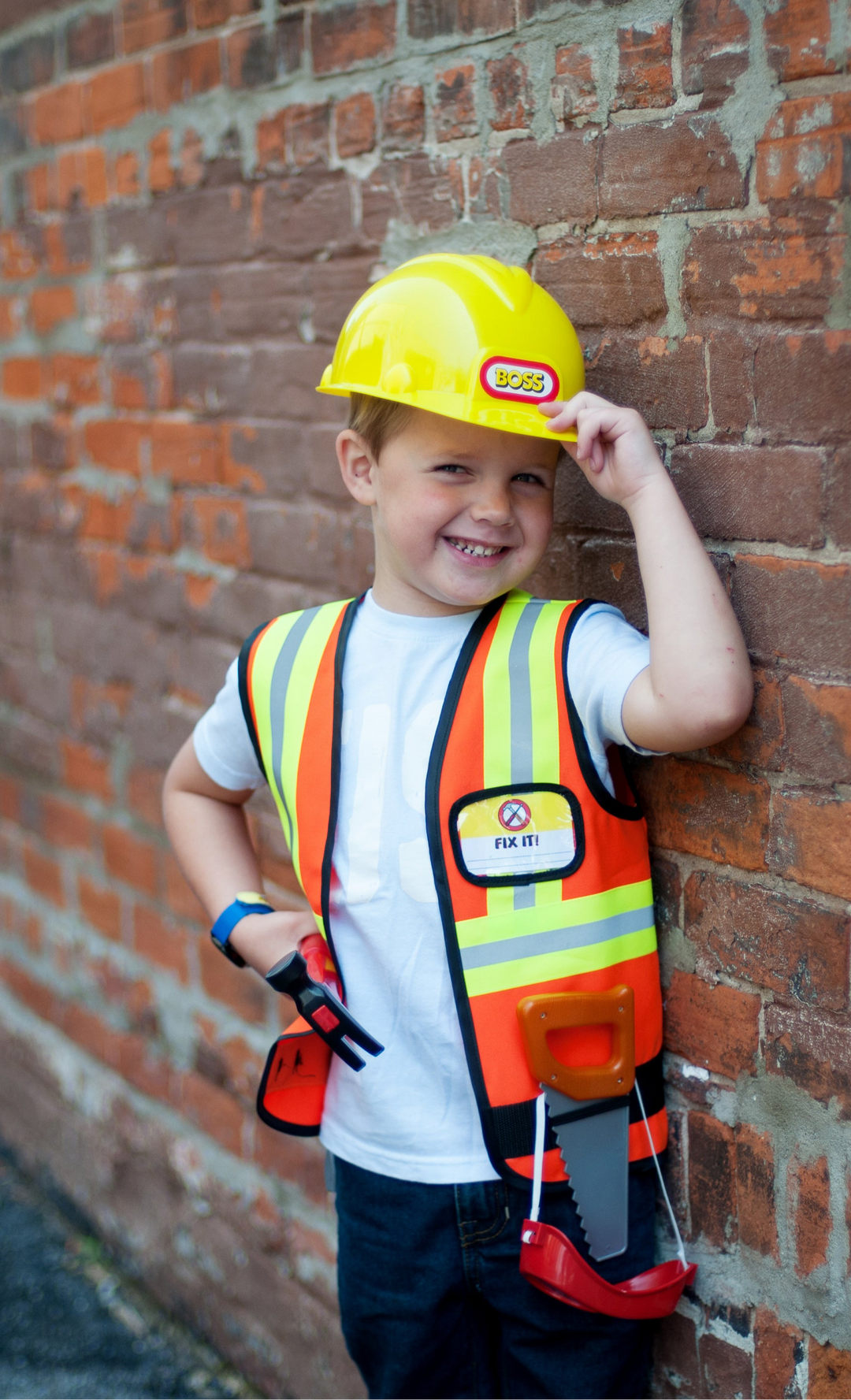 Disfraz Set Constructor con accesorios, 7 Uds