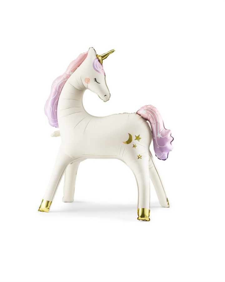 Globo Foil de Pie XL Unicornio