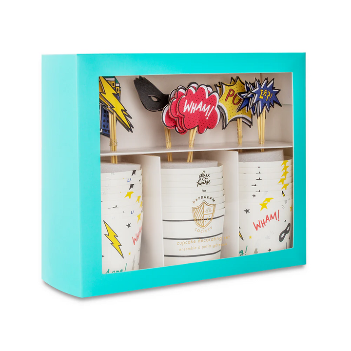 Kit Cupcakes Superhéroes