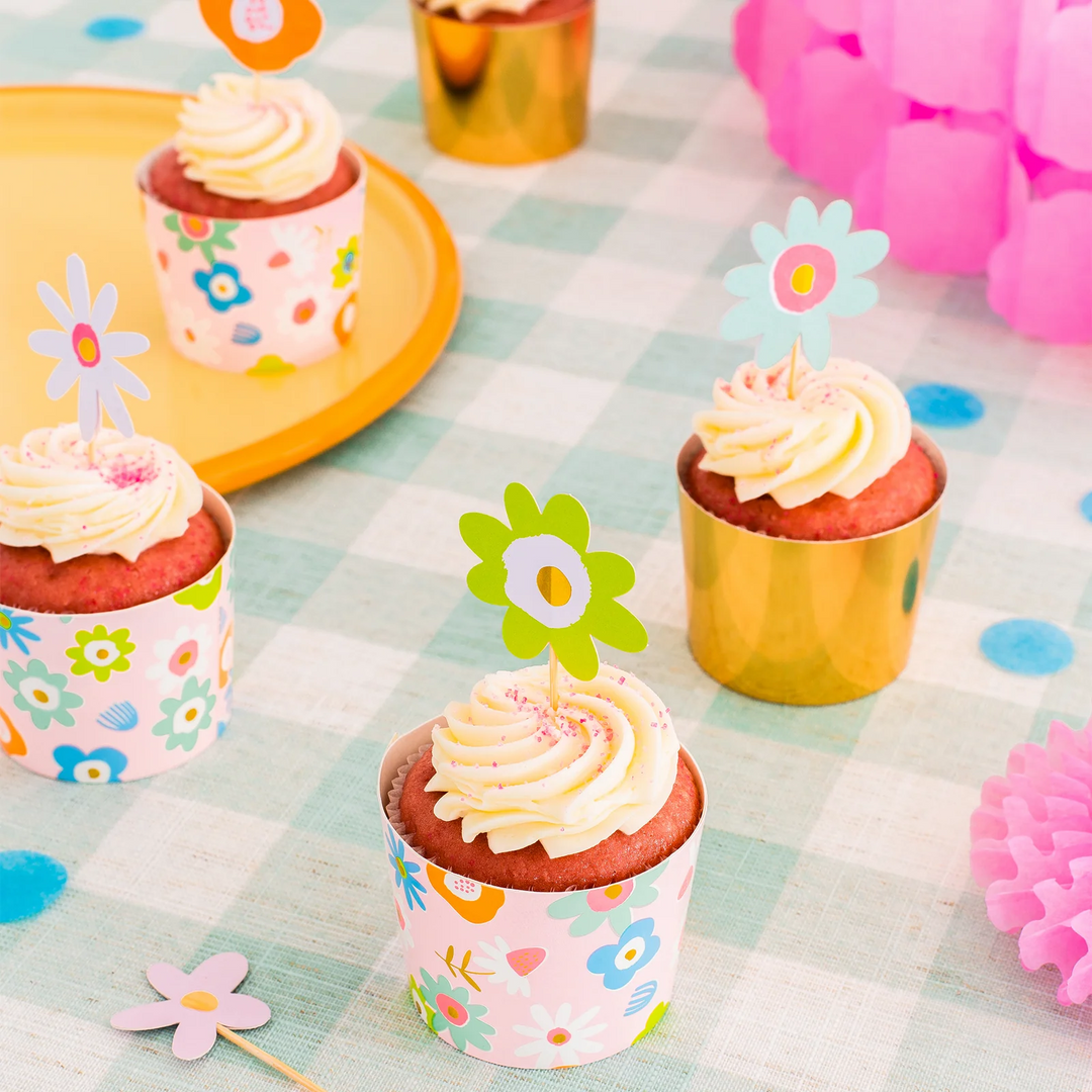 Kit Cupcake Flora