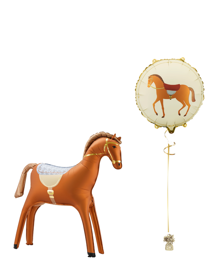 Bouquet Caballo Marrón de pie